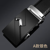 Luxury Automatic Buckle male belts 2019 Fashion Brand Designer Belt Men  New arrival   Men Leather Belt