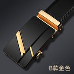 Luxury Automatic Buckle male belts 2019 Fashion Brand Designer Belt Men  New arrival   Men Leather Belt