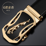 Luxury Automatic Buckle male belts 2019 Fashion Brand Designer Belt Men  New arrival   Men Leather Belt