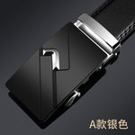 Luxury Automatic Buckle male belts 2019 Fashion Brand Designer Belt Men  New arrival   Men Leather Belt