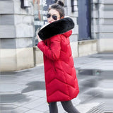 Warm Winter Coat Hooded Women Outerwear