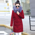 Warm Winter Coat Hooded Women Outerwear