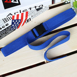 Plastic Buckle Harajuku Solid Color Long Belts ceinture femme