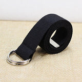 Plastic Buckle Harajuku Solid Color Long Belts ceinture femme