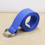 Plastic Buckle Harajuku Solid Color Long Belts ceinture femme