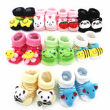 Excellent Quality Baby Girl Foot Socks Funny Happy Socks Newborn Rubber Anti Slip Socks